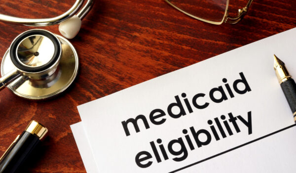 Document with title medicaid eligibility.