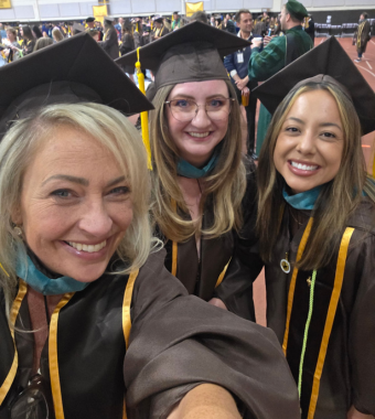 MPA scholarship recipients on graduation day
